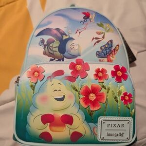 Loungefly Pixar A Bug's Life Kids Backpack - Blue and Red